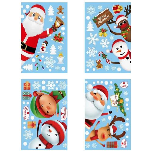 Calcomanías Navideñas MXCKC-001 StickCris Pegatinas de Navidad