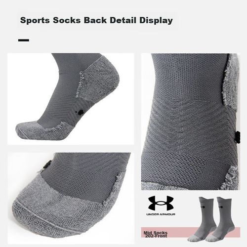 Calcetines deportivos Under Armour gris unisex