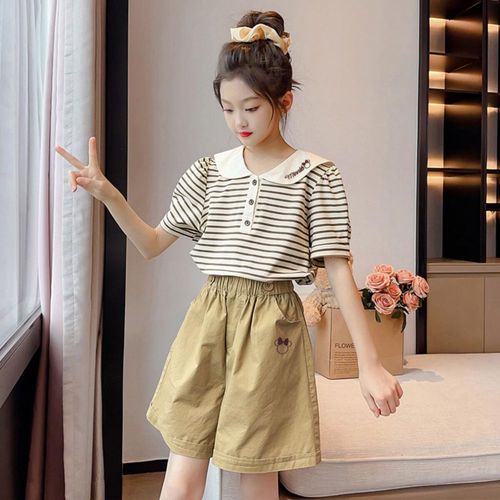 Conjunto Disney Caqui para niña