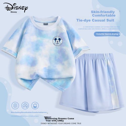 Conjunto deportivo Disney secado rápido para niño y niña