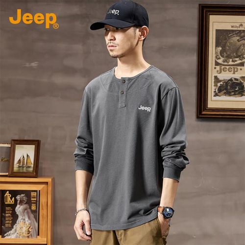 Playera Manga Larga Jeep Para Hombre