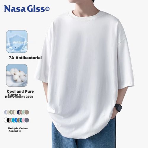 Playera Nasa Giss Manga Para Hombre