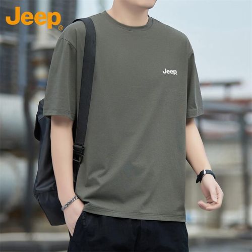 Playera Jeep Verde Para Hombre
