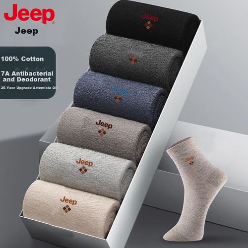 Calcetas Jeep 10A Medio Algodón