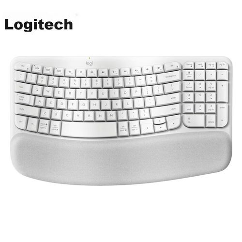 Teclado Inalámbrico Logitech Ergonómico Bluetooth Para Oficina