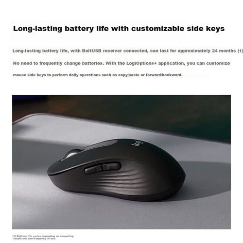 Mouse Inalámbrico Logitech M650 Silenttouch Para Oficina Y Hogar