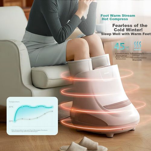 Masajeador De Pantorrillas Y Pies Philips Con Terapia De Calor Y Bolsas De Aire 3D