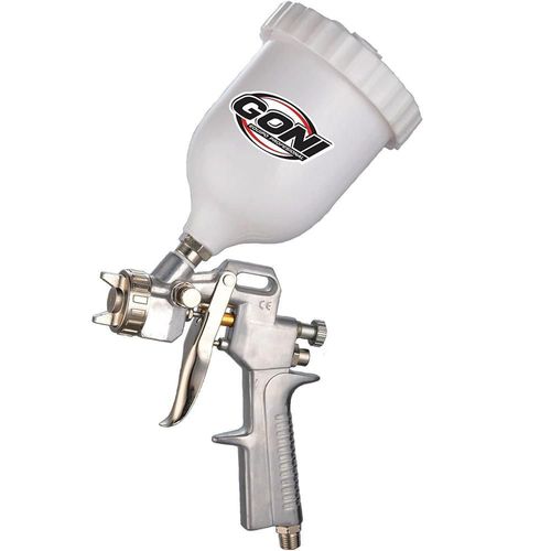 Pistola gravedad alta eficiencia vaso 600ml gimex goni 33010