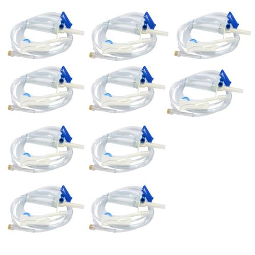 KIT 10 EQUIPO PARA VENOCLISIS SIN AGUJA, ESTÉRIL, DESECHBL MICROGOTERO
