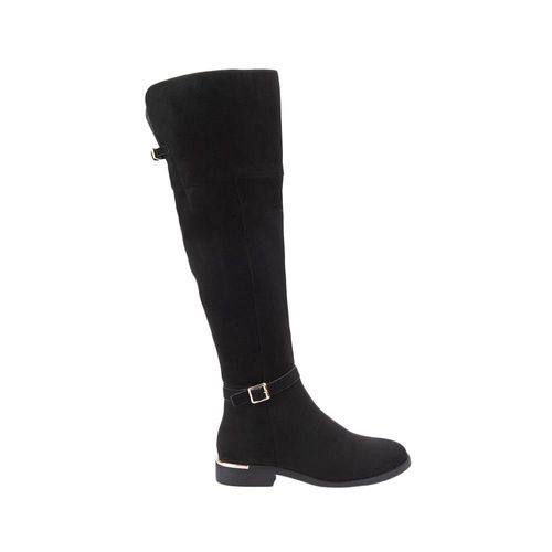 BOTA EXTRA LARGA DAMA TIERRA BENDITA DELUXE MONTAR 1141885 COLOR NEGRO