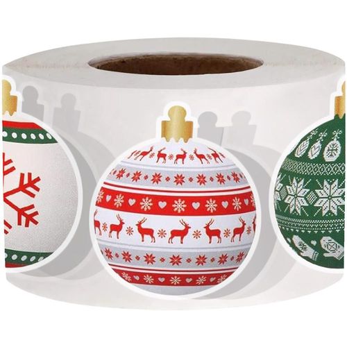 Calcomanía Fiesta MXWIK-008 WinterKnit Etiquetas Fiestas Año Nuevo
