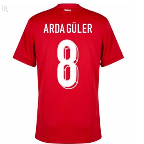 Increible! Jersey Playera Arda Güler 8 2025 Titular Local Roja
