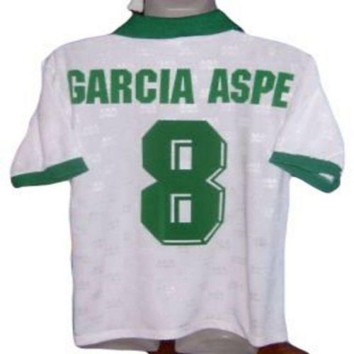 Increible! Jersey Playera Alberto Beto Garcia Aspe 8 Edicion Especial Mex 1995 Visita Blanca