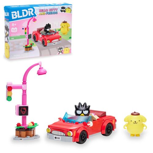BLDR Hello Kitty and Friends Badtz-Maru’s Convertible Building Set 0111 con minifiguras de Badtz-Maru y Pompompurin - para niños