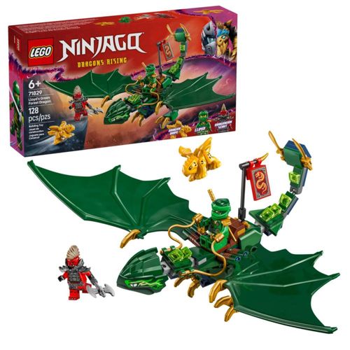 LEGO NINJAGO Dragón del Bosque Verde de Lloyd - Juguete de construcción para niños y niñas, a partir de 6 años - Regalo de cumpl