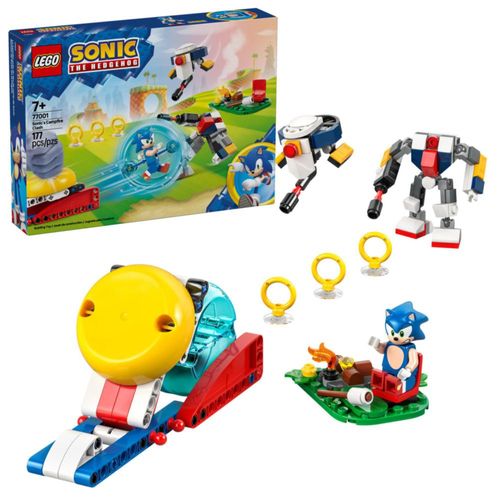 LEGO Sonic The Hedgehog: Sonic’s Campfire Clash, juguete coleccionable para niños y fanáticos de los videojuegos, divertido jueg