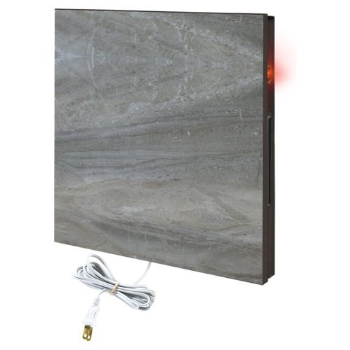 Calefactor Panel infrarrojo en Porcelanato para Pared 339CaSol Tonos de Gris