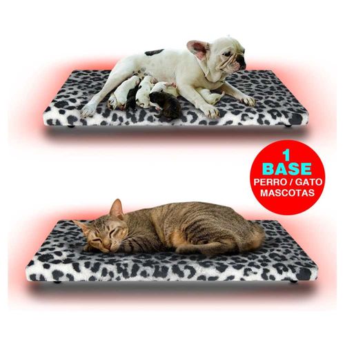 Cama Calefaccionada para Gatos y Mascotas 2CSPLWL Multicolor