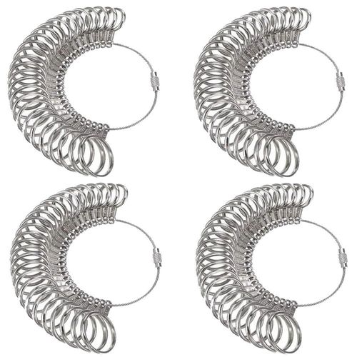 Medidor de anillos profesional MXTFI-004 RingFit Calibrador de tallas de anillos