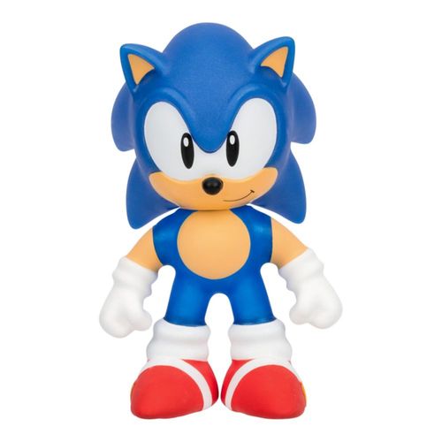 Heroes of Goo Jit Zu Sonic The Hedgehog - Chaos Emerald Sonic Stretchy Hero, aprieta el cuerpo de Sonic para revelar la Chaos Em