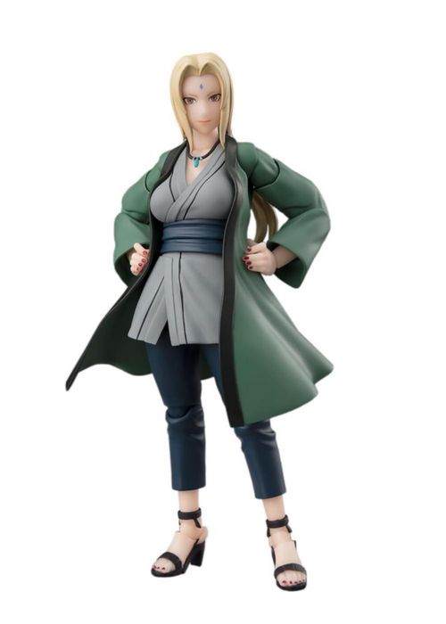 NACIONES TAMASHII - Naruto - Tsunade -El legendario ninja médico- Figura de acción S.H.Figuarts