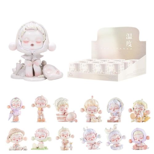 POP MART SKULLPANDA Serie Warmth 12PC Figura de acción Juguete popular Juguete de arte coleccionable Exclusivo Kawaii Fantástico