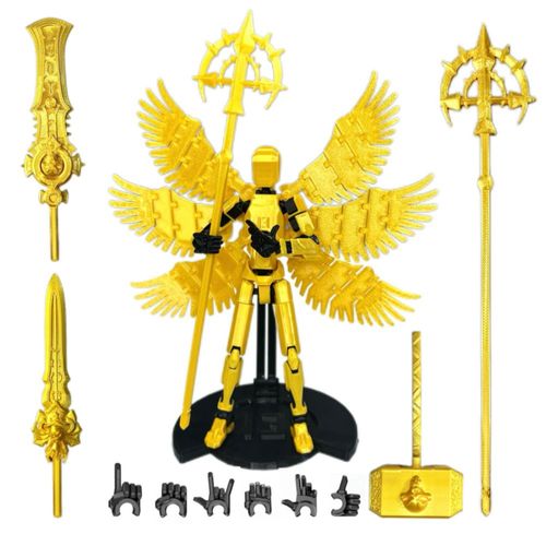 VZNYBL (ensamblaje completo) Juego de figuras de acción T13, muñeco de 13 pulgadas impreso en 3D, regalo para niños, figura de a