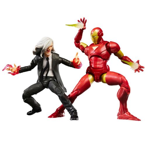 Figuras de acción coleccionables de 15 cm de Iron Man (Extremis) y Mandarín de Marvel Legends Series, Avengers Comics (Exclusiva