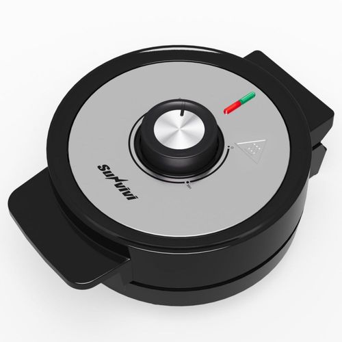 SUNVIVIPRO Heart - Wafflera belga: waflera eléctrica con control de tostado ajustable, placas antiadherentes, fácil de limpiar,
