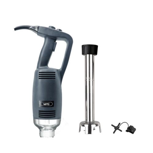 Licuadora de inmersión comercial VONCI de 750 W, licuadora de mano eléctrica con eje desmontable de 12", velocidad variable de 8