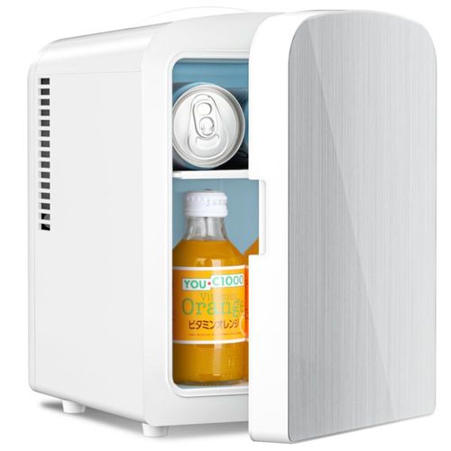 Nevera compacta Antarctic Star, mininevera portátil, para el cuidado de la piel, capacidad de 4 L (6 latas), para dormitorio, co