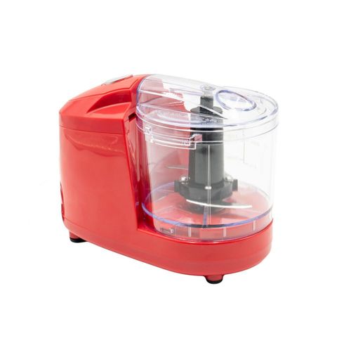 Miniprocesador de alimentos Better Chef de 1.5 tazas | Cuchilla de acero inoxidable | Interruptor de pulso (rojo)