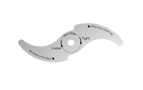 Accesorio de cuchilla para procesador de alimentos comercial TERUISI, cuchilla giratoria, cuchillas reemplazables para GJ805