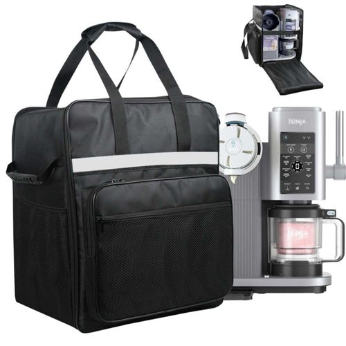 Bolsa de transporte NUENSS-ROR para máquina de helados Ninja Swirl de CREAMi Ice Cream NC701. Estuche de viaje portátil para máq