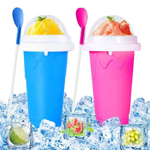 Vaso para granizados, vaso mágico para batidos de congelación rápida, vaso para batidos caseros, máquina para hacer helados para
