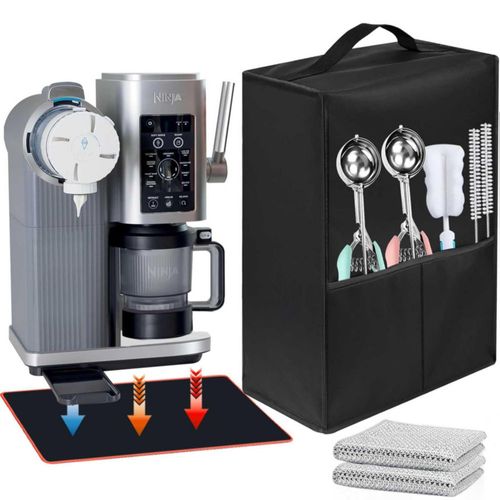 Cubierta antipolvo para máquina de helado nueva 2025, almohadilla deslizante, almohadilla antideslizante, juego combinado 2 en 1