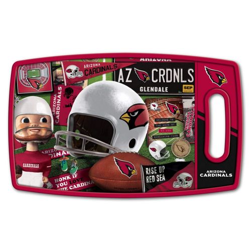 Tabla de cortar retro de los Arizona Cardinals de la NFL de YouTheFan