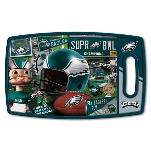 Tabla de cortar retro de los Philadelphia Eagles de la NFL de YouTheFan