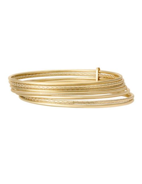 Brazalete Semanario Oro 14k CRISTAL JOYAS TOPSE22274Y