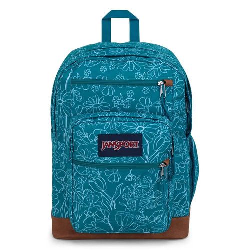 Mochila jansport cool student delightful daisies green js0a2sddgx3 verde