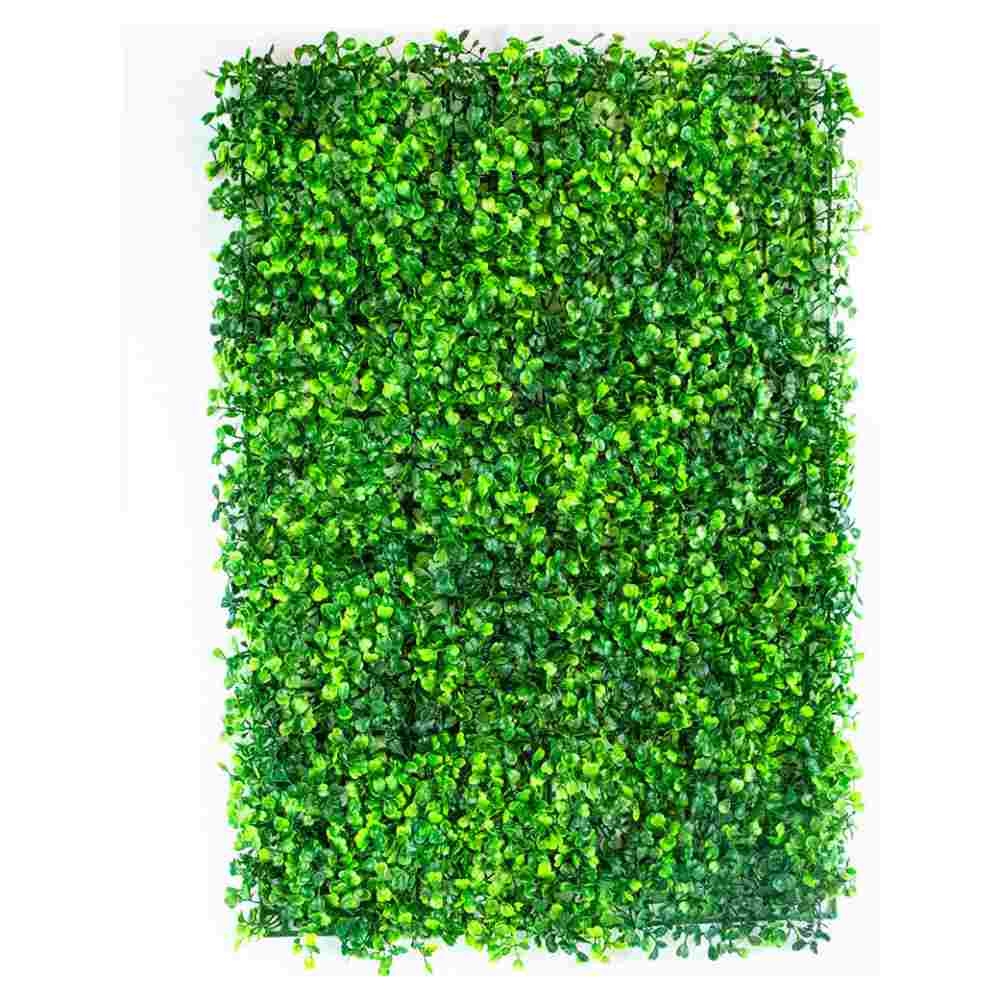 Muro Verde 10 Pzas Follaje Artificial Sintentico 60x40 Cm Pared