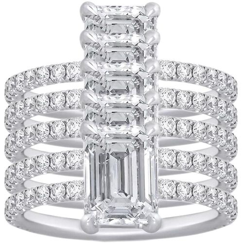 Anillos para Aniversario MXGME-005 StelGem Circonia Anillos de Compromiso