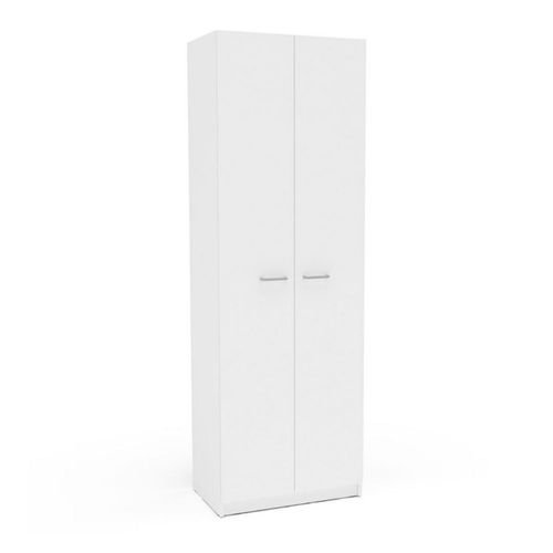MOBI Alacena de Madera para Cocina Amapola - 2 Puertas 4 Estantes Color Blanco - Largo 60cm x Alto 180cm - Mueble para Almacenamiento de Despensa