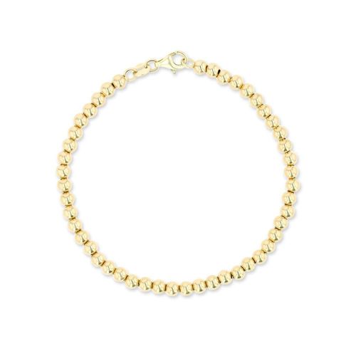 PULSERA DE ORO AMARILLO 14K (19 CM APROX) (4MM)