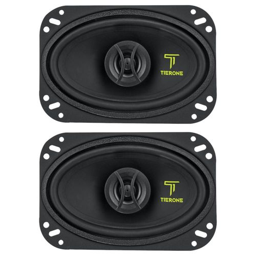 Juego de Bocinas Coaxiales Para Auto Audiobahn TierOne 4 x 6 Pulgadas 180W Max - ACX460T