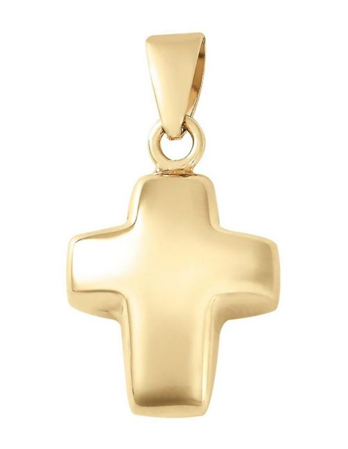 Cruz Oro 14k CRISTAL JOYAS JDOH-CD162