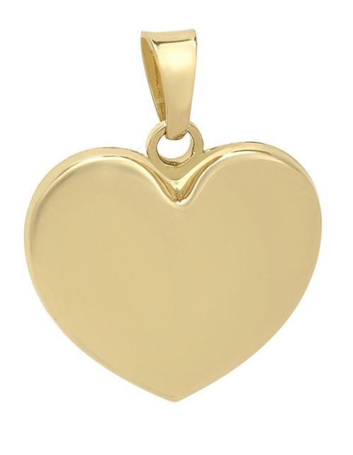 Dije Corazon  Oro 14k CRISTAL JOYAS ARPDJ1409Y