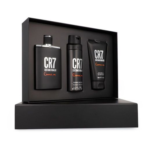 SET CRISTIANO RONALDO CR7 GAME ON 3PZS 100ML EDT SPRAY/ BODY SPRAY 150ML/ SHOWER GEL 150ML