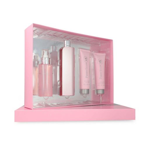 SET PERRY ELLIS 18 4PZS 100ML EDP SPRAY/ SHOWER GEL 90ML/ BODY MIST 118ML SPRAY/ BODY LOTION 90ML
