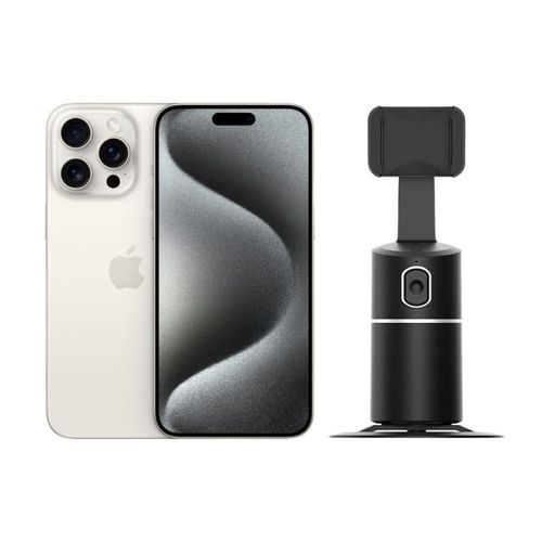 iPhone 15 Pro 128GB Blanco CHIP Reacondicionado más Estabilizador